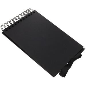 30페이지 블랙 A4 포토 앨범 수제 메모리 저널 여성용 맞춤형  발렌타인데이 어머니의 날