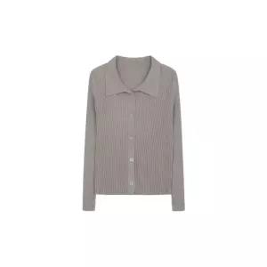 [갤러리아] 르샵블랑 여성 골지 카라 슬림핏 니트 가디건 L2G45KCD050