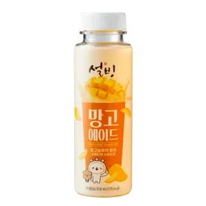 설빙 망고에이드 250ml X 12개