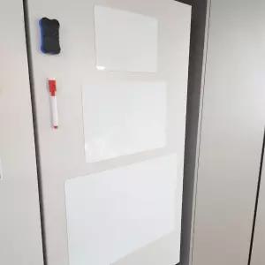 고무 자석 붙이는 화이트 보드 부착 벽에 칠판 A3 무타공 시트지 자석판 부착형 롤 냉장고 보드판 마그네틱