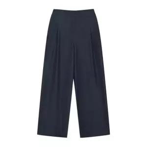 [갤러리아] (르샵블랑)와이드 핀턱 데님 슬랙스(U1F31DSL010)