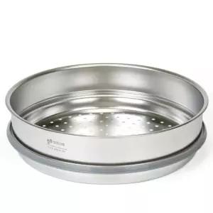 키친아트 스텐304 무연마제 스티머 36cm