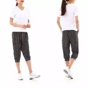 [라일리여성의류] Rly bns 여성용 7부 아이스 쿨바지 FREE 블랙