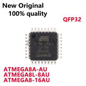전압 단일 칩 마이크로 컴퓨터,  ATMEGA8A-AU, AU QFP32, 5 개, 신제품