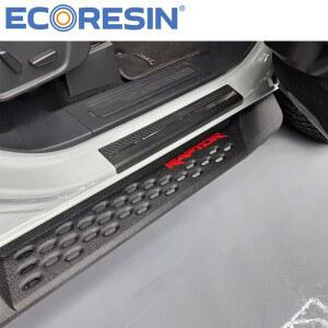 포드 브롱코 로우 4 사이드 랩터 페달 록 보드 문짝 스틸 블랙 매트 슬라이더 러닝 하이 오프로드 스텝