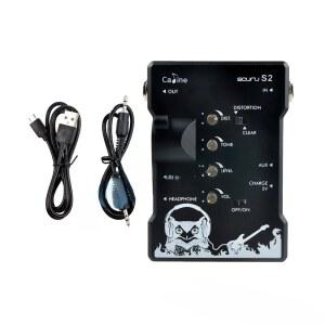Caline S2 일렉트릭 기타 미니 DI 이어폰 프론트 스테이지 Traine 이펙트 페달 액세서리 부품