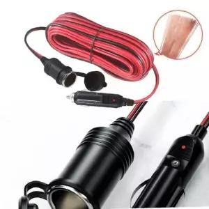 GDM 차량용 시거잭 연장케이블 소켓 6M