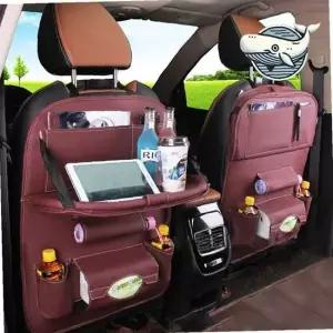 차량용 수납 테블릿 거치대 차량 뒷좌석 정리함