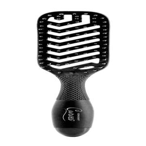 크리켓 커브 통풍 헤어 브러시를 사용하여 드라이와 스타일링을 위한 길고 짧으며 두껍고 얇으며 곱슬머리