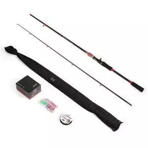 릴 루어 낚싯대세트 2.1m 베이트 로드파우치 선상 (WFHS1RL)