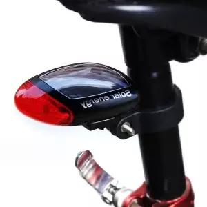 자전거 후미등 태양광충전 악세사리 시야확보 조명 (WFHS1U4)