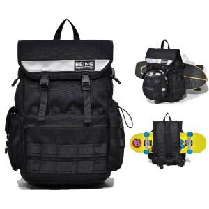 스케이트보드 백팩, 보관함, 멘스 사용자를 위한 선물, 액세서리, 휠, 트럭, 산타 크루즈 스케이트보드, 헬멧 서프 스케이트백