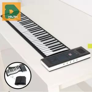 전자피아노 휴대용 음악 키보드 연주 이동식 연습기 건반 가정용 롤링 학습 연습 미니 접이 디지털 휴대