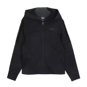 [휠라]M 후드집업 KQC FS2FTG4253F-BLK 여성기모 벨벳 포인트 후드 트레이닝 자켓 304078