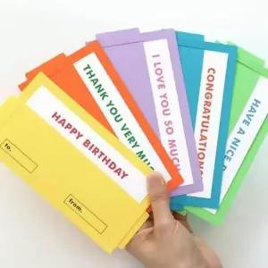 축하 카드 봉투세트 생일 돌잔치 기념일 결혼식