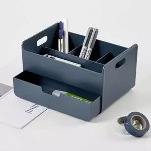 데스크 정리 용품 브러쉬 보관함 실용적인 오거나이저 수납 바스켓