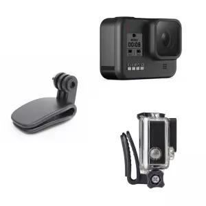 고프로 호환 액션캠 모자 클립 마운트 백팩 밴드 고정 거치대