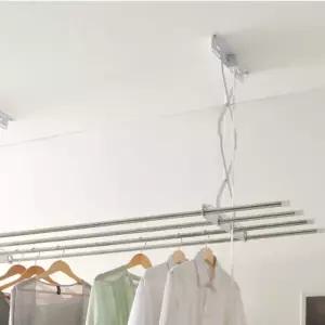 천정부착형 건조대 천장 빨래대 185cm 빨래건조대 2단 (WFGZGNU)