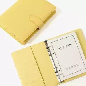 데일리픽 다이어리형 노트 A5 레몬 유선노트