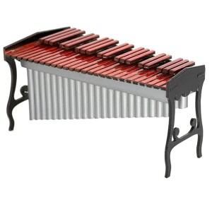 12cm 소형 마림바 미니 실로폰 모델 인형 집 액세서리 ob11 그림 bjd 홈 인테리어