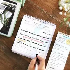 학생용 인덱스 다이어리 플래너 용 시간 관리 노트 공시생 필기 스케줄러