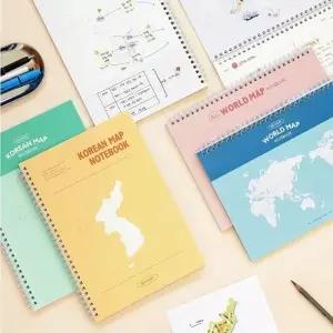 한국사 모눈 노트 B5 학습용 공책 사회 과목