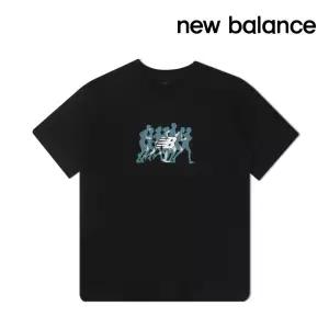 뉴발란스 반팔티셔츠 러너 티셔츠 여성 블랙 WT61S9R6-BK