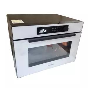 삼성전자 Bespoke 큐커 오븐 35L 직화오븐 MC35A8599LE 글램 화이트 (온오프)