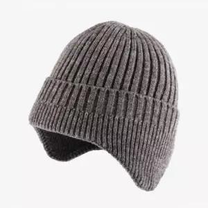 [라일리] Rly 겨울 방한비니 귀마개 니트 모자 그레이 귀도리  44670117)