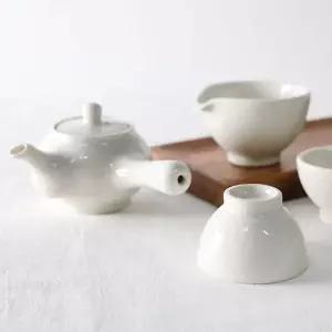 [셀러에이드]2인 백자 다기세트