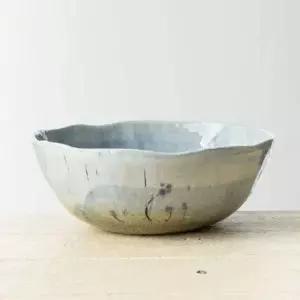 [콩심팥심]이천도자기 도자기 냉면기 수묵 20cm 식기 그릇