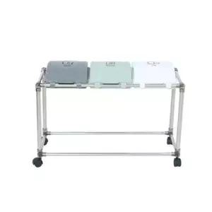 미니 스윙 분리수거함 3P 가정용 재활용 쓰레기 분리 W4BA910