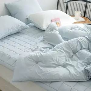 다이아 알러지케어 마이크로 옥수수솜 누빔이불 패드세트  SS Q)