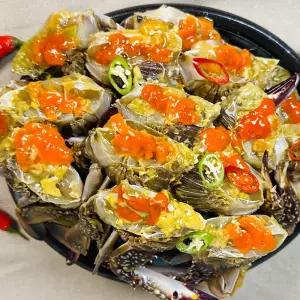 순이네 파격가 특제소스와 프리미엄 연평도 꽃게로 담은 4마리 간장게장 1개 3kg 식사 외식 즉석요리 정식