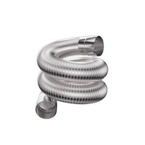 보일러 연통 파이프 연도 연결 엘보 스텐연통 주름관 후드 부자재 보일러연통 튜브 45도