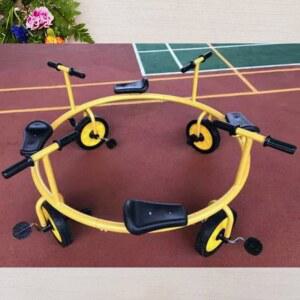 놀이터 회전 자전거 스핀바이크 마당 6인용 원형 6인승 기구 공원 4인용