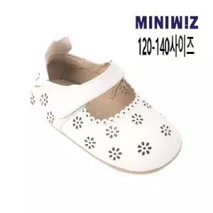 [토박스] 미니위즈 돌선물 신생아 첫 걸음마신발 위즈 솔레 화이트 구두 MZKCG1TSSO11 MZKCG1TSSO11WHT