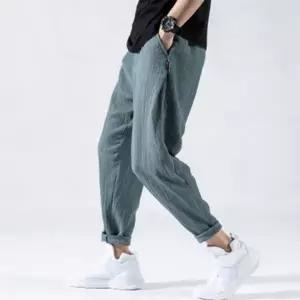 마바지 롤업팬츠 린넨긴바지