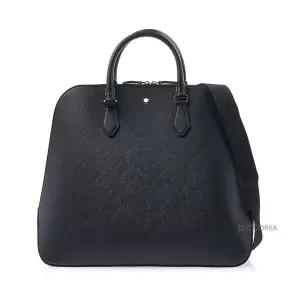 [몽블랑] SS25 공용 볼링 사르토리얼 토트백 130280 BLACK