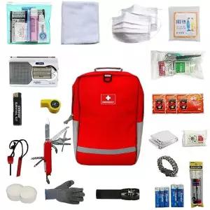 응급용품20종 구급함 지진대비 생존배낭A형 가방