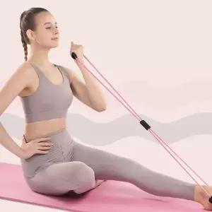 [콩심팥심]고무밴드 고탄력 종아리 엉덩이운동기구 8자 튜빙밴드