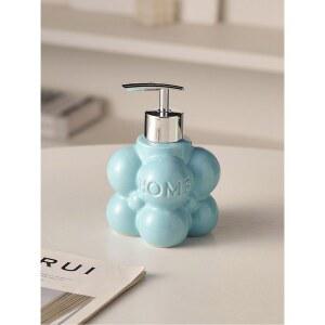 감성 구름 욕실 세라믹 비누 골드 물빠짐 트레이 세제통 핑크 카페 티슈 로션 세트 꽂이