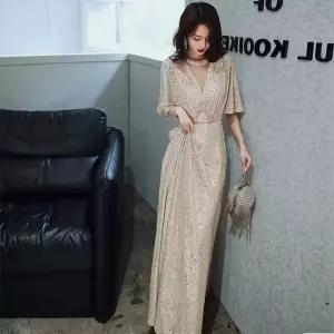 성악 합창단 무대 블랙 웨딩 합창복 피아노 연주회 드레스