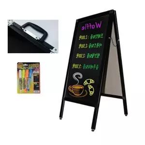 [오너클랜]스탠드 보드 카페 입간판 A형 인테리어 블랙 양면 판 카페입간판