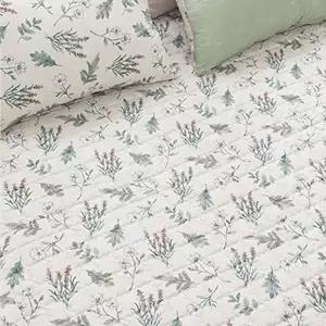 [콩심팥심]카페트 논슬립 패드 보태니컬 겸용 플로럴 침대 퀸