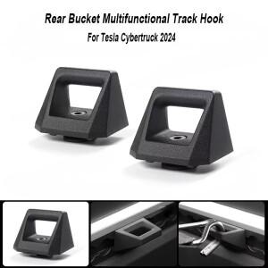 Tesla Cybertruck 2024 후면 버킷 L 자형 다기능 에너지 트랙 후크 쌍 자동차 장비 액세서리 2PCS New