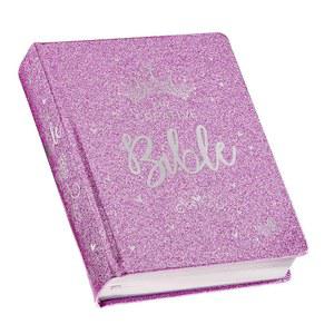 ESV 성스러운 성경, 소녀들을 컬러링, 퍼플 버전, 및 위한 일러스트레이티드 헌정 창의적인 소녀들) 저널링 크리에이티브 표준 하드커버 영어 에디션 나의 / 글리터(ESV 리본 마커,