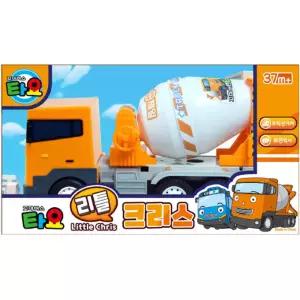유아 타요 크리스 소형 레미콘 믹서트럭 자동차 장난감 건설차량 아동 공사장차