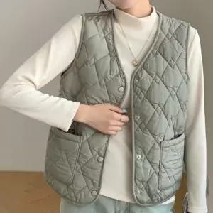 겨울 베이직 경량 베스트 간절기 방한 조끼 웰론 가벼운 패딩 남성 패딩 다운패딩