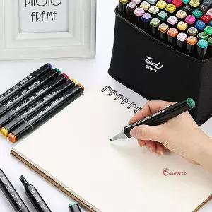 마카펜세트 168색 디자인 드로잉펜 마커 미술용 트윈 전문가용wxy531